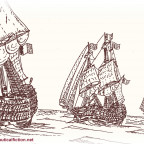 Feindliche Schlachtlinie