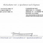 Englischer Kriegskutter / Sloop mit 12 Geschützen