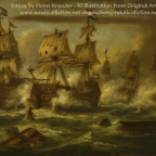 Auf verlorenem Posten als Gemälde